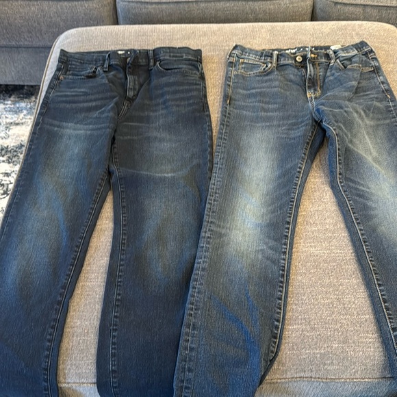 2 pairs of Boys old navy jeans size 18. Worn a few times. - Picture 1 of 4